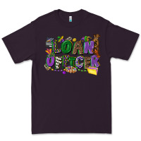 Plum loan officer mardi gras cowgirl Premium Tee - CowGirlArtShop