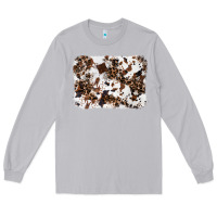 Moon Dust cowhide leopard background Long Sleeve Tee - RanaPortraitStore