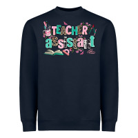 Navy teacher assistant Heavyweight Sweatshirt - AdoDesignShop
