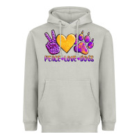 Moon Dust peace love dogs Heavyweight Hoodie - AdoDesignShop