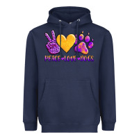 Navy peace love dogs Heavyweight Hoodie - AdoDesignShop