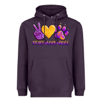 Plum peace love dogs Heavyweight Hoodie - AdoDesignShop