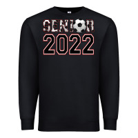 Black senior soccer Premium Sweatshirt - AdoDesignShop