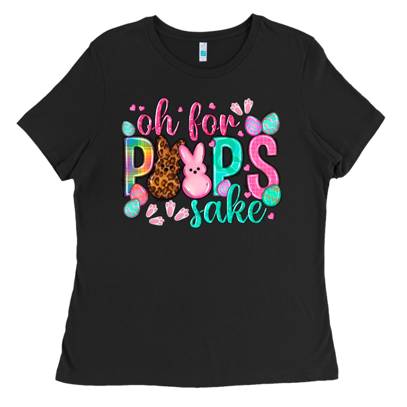 Oh For Peeps Sake Easter Day Ladies Tee by HowdyJamesFarm | Teevron