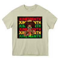 Mossy juneteenth cute kid Heavy Core Tee - TumblerDesignByShophia
