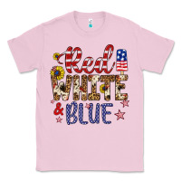 Bubblegum Pink red white and blue Classic Tee - Artiststas