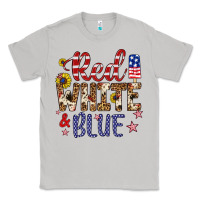 Moon Dust red white and blue Classic Tee - Artiststas