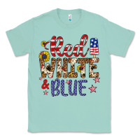 Seafoam red white and blue Classic Tee - Artiststas