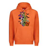 Carrot halloween cows Premium Hoodie - LillyAllenDesigns