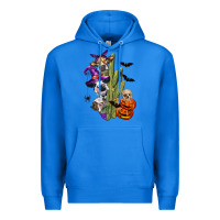 True Royal halloween cows Premium Hoodie - LillyAllenDesigns