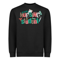 Black nursing student Heavyweight Sweatshirt - AdoDesignShop