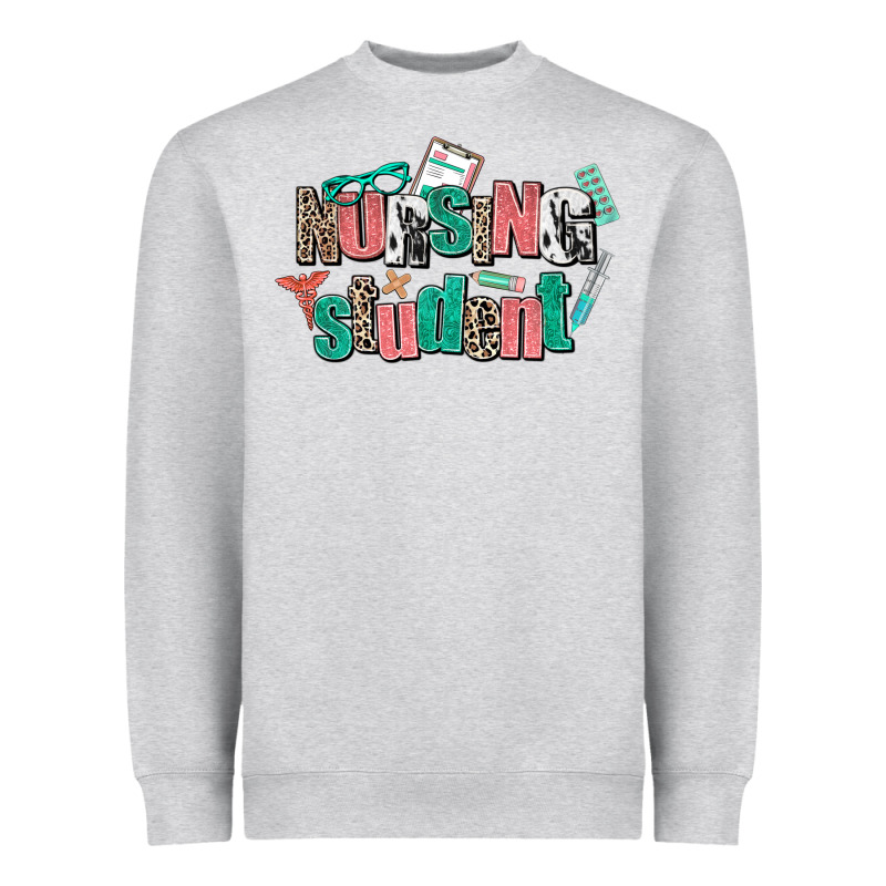Nursing Student Heavyweight Sweatshirt by AdoDesignShop | Teevron