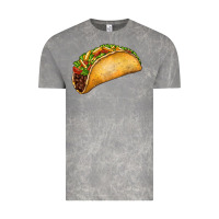 Cloud Rock Taco Vintage Tee - FaDigitalArtStudio