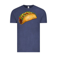 Vintage Denim Taco Vintage Tee - FaDigitalArtStudio