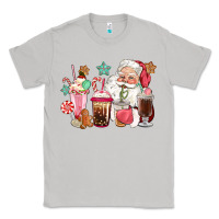 Moon Dust pink santa christmas santa coffe cups Classic Tee - CowGirlArtShop