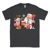 Smoke pink santa christmas santa coffe cups Classic Tee - CowGirlArtShop