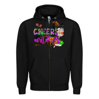 Black cheers witches Zipper Hoodie - AdoDesignShop