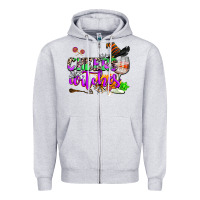 Heather Grey cheers witches Zipper Hoodie - AdoDesignShop
