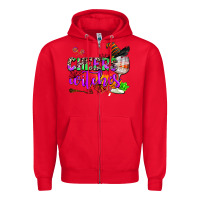 Red cheers witches Zipper Hoodie - AdoDesignShop