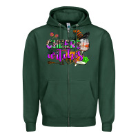 Sports Green cheers witches Zipper Hoodie - AdoDesignShop