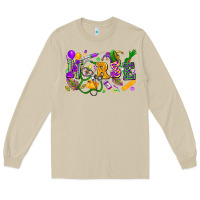 Mushroom nurse mardi gras Long Sleeve Tee - FaDigitalArtStudio