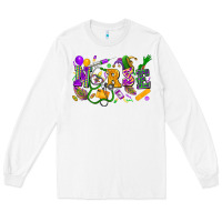 White nurse mardi gras Long Sleeve Tee - FaDigitalArtStudio