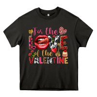 For The Love Of The Valentine Heavy Core Tee | Teevron