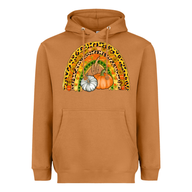 Fall Rainbow Heavyweight Hoodie by AdoDesignShop | Teevron
