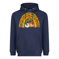 Navy fall rainbow Heavyweight Hoodie - AdoDesignShop