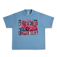 Pebble Blue in october we wear pink and watch football Urban Heavy Tee - FaDigitalArtStudio
