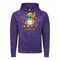 Cloud Purple LGBTQ+ Messy Bun With Snacks Vintage Hoodie - BundleAndBundleShop