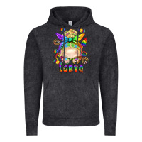 Vintage Black LGBTQ+ Messy Bun With Snacks Vintage Hoodie - BundleAndBundleShop