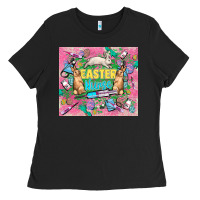 Black Easter Nurse Easter Day tumbler Ladies Tee - HowdyJamesFarm