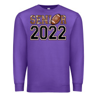 Purple senior football Premium Sweatshirt - AdoDesignShop