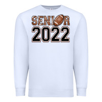 White senior football Premium Sweatshirt - AdoDesignShop