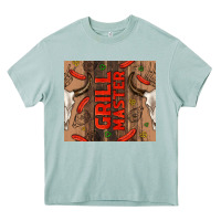 Arona grill master with bull skull Heavy Core Tee - TumblerDesignByShophia
