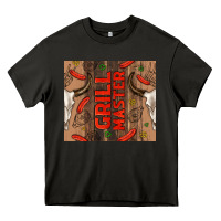 Asphalt grill master with bull skull Heavy Core Tee - TumblerDesignByShophia