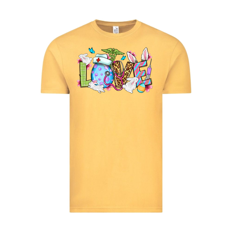 Easter Day Love Nurse Vintage Tee by OliviaCreatesArt | Teevron