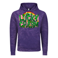 Cloud Purple St Patricks Lucky Charm Vintage Hoodie - FaDigitalArtStudio
