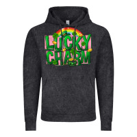 Vintage Black St Patricks Lucky Charm Vintage Hoodie - FaDigitalArtStudio