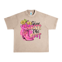 French Oak give cancer the boot Urban Heavy Tee - FaDigitalArtStudio