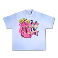 Grape Ice give cancer the boot Urban Heavy Tee - FaDigitalArtStudio