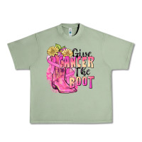 Oil Green give cancer the boot Urban Heavy Tee - FaDigitalArtStudio