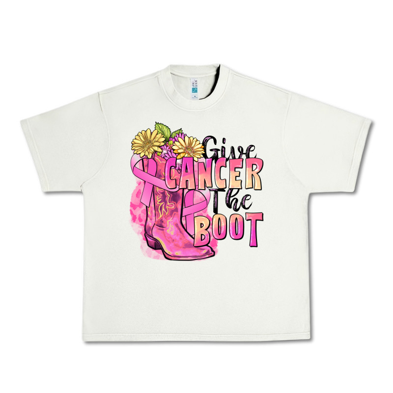 Give Cancer The Boot Urban Heavy Tee by FaDigitalArtStudio | Teevron
