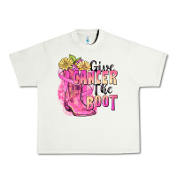 Pistachio give cancer the boot Urban Heavy Tee - FaDigitalArtStudio