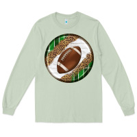 Matcha American Football Round Carrings 2 Long Sleeve Tee - BundleAndBundleShop
