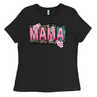 Black Mama vibes Mother's Day Ladies Tee - CowGirlArtShop