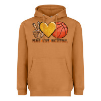 Meerkat peace love basketball Heavyweight Hoodie - AdoDesignShop