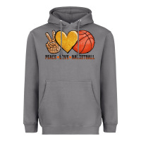Storm peace love basketball Heavyweight Hoodie - AdoDesignShop