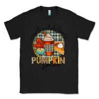 Black just a girl who loves pumpkin spice Classic Tee - CowGirlArtShop